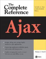 Ajax The Complete Reference
