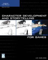 Character development and storytelling for games