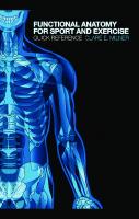Functional Anatomy for Sport and Exercise - Quick Reference