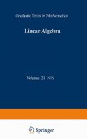 Linear Algebra, 4th edition