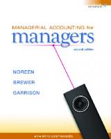 Managerial Accounting for Managers, 2nd Edition