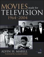 Movies Made for Television: 1964-2004 (5 Volume Set)