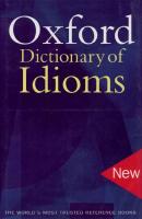 Oxford Dictionary of Idioms