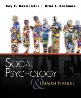 Social Psychology and Human Nature, 8th Edition
